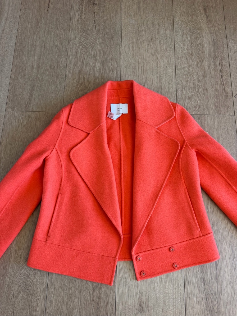 icb New York Orange Jacket